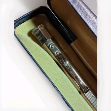 Yard O LED Rolled Gold Mechanical Pencil Cased With Instructions Nice Condition