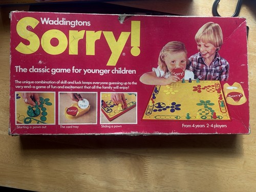 Waddingtons sorry classic - waddingtons, sorry!
