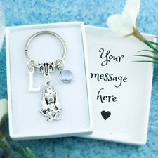 Basset Hound Keyring, Personalised Gift, Dog Keychain, Pet Loss Memorial Gift