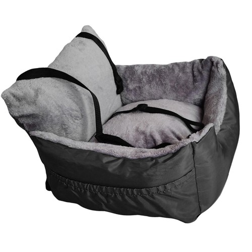 Dog car seat plush cosy - seat,