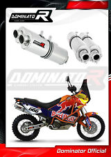 Oval Titanium Exhausts KTM 950 990 SM / SMR / SMT / Supermoto / Super