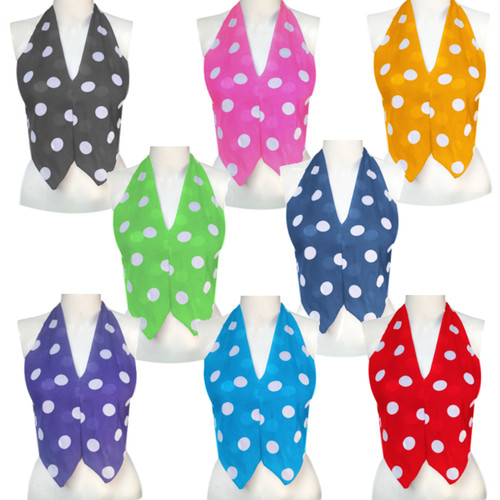 Polka dot waistcoat - polka,