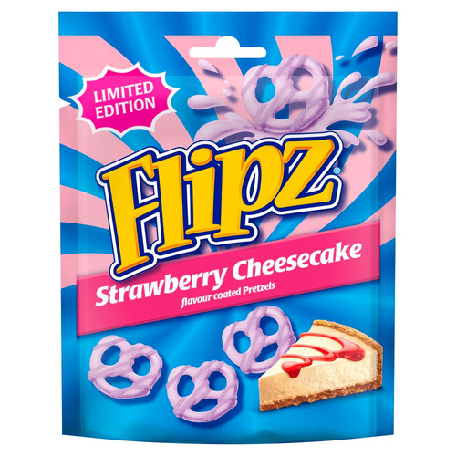 Flipz strawberry cheesecake - flipz,