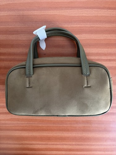 Khaki olive green suedette - m&s,