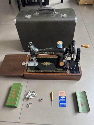 Singer 99k hand crank - singer,