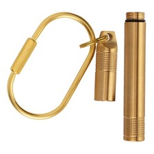 Brass Pill Bottle Holder
