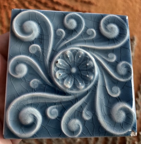 Antique american encaustic - american,