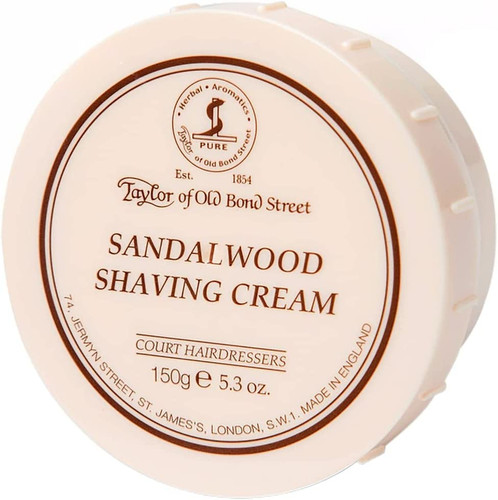 Sandalwood shaving cream bowl - shaving,