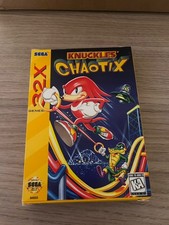 Knuckles Chaotix Sega 32x NTSC