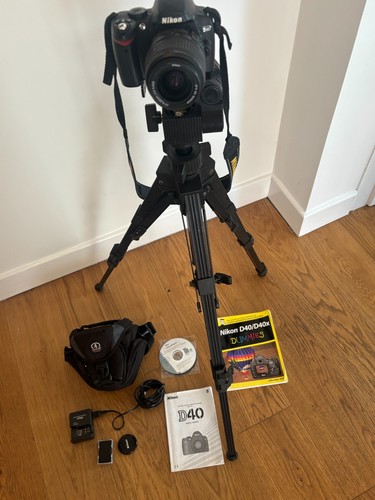 Nikon d40 dslr camera - nikon, with