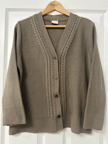 Eastex cardigan taupe size - eastex,