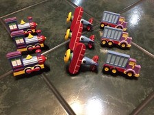 Set Of 9 EnamelTransportation