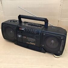 Sharp WQ-T238 E Boombox Stereo - Twin Cassette, AM/MW/LW/SW - Spares/Repair