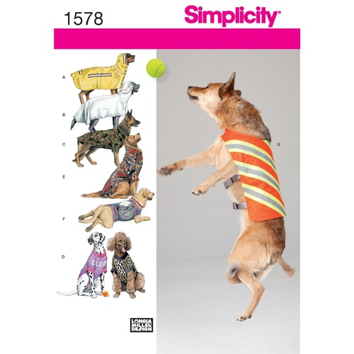 Simplicity 1578 dog - simplicity,
