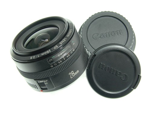 Canon 28mm wide angle - f2.8, ef