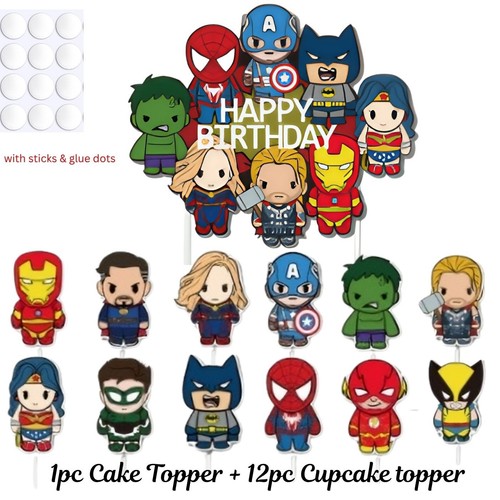 Avengers happy birthday cake - avengers,