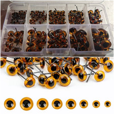 100PCS Glass Doll Eyes Needle