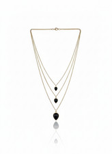 3-Tier Gold Layered Necklace |