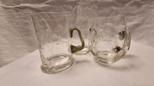 Vintage etched glass - 3,