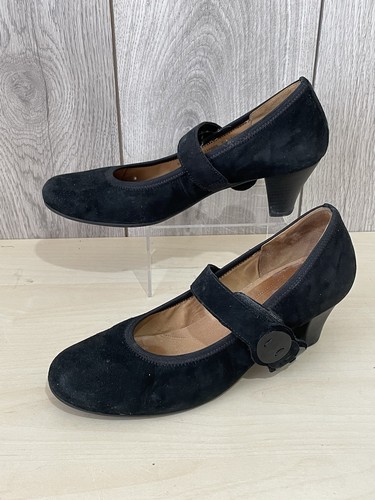Gabor navy blue suede - navy,