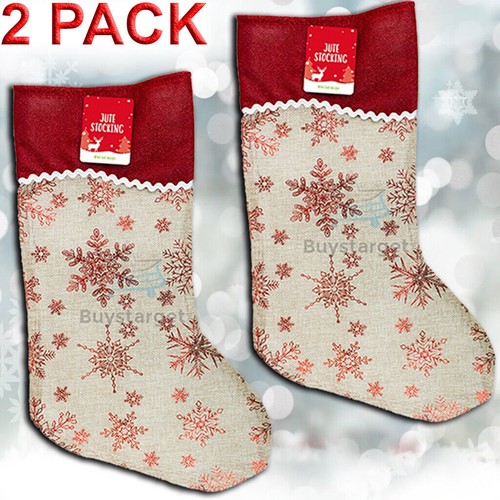 Jute hessian christmas - 🎅2x,