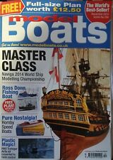 Model Boats Dec 2014, Model making knowledge & inspiration + Full-size plan