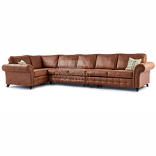 Oakland Chesterfield Tan Brown