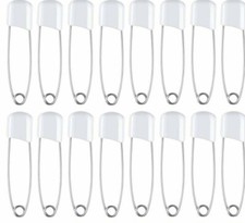 24 Large 2.2 Inch Baby Safety Lock Pins Diaper Nappies Crafts Clips TOP QUALITY