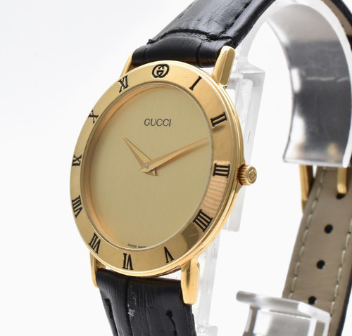 Gucci 3000 quartz men s - gucci, men's