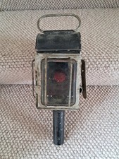 Vintage Metal and Glass Coach Carriage Lamp ideal Restoration project.