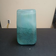 Vintage Handblown Aqua
