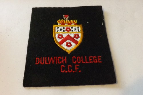 Military cloth badge dulwich - cloth,