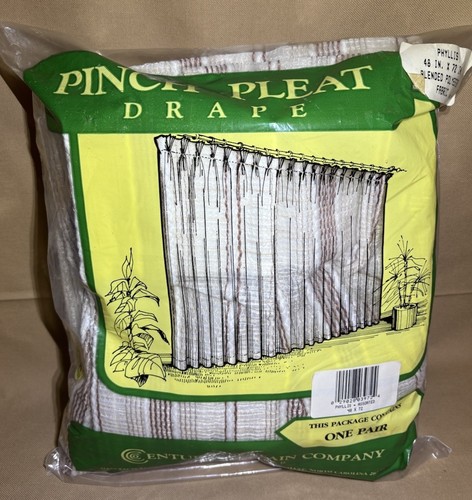 Vintage pinch pleat drape - 2,
