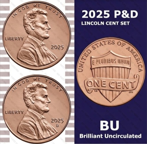 2025 coin d mint set - 2-coin,