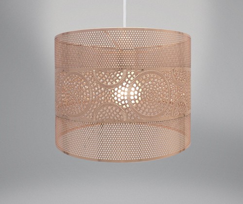 Lampshade rose gold copper - gold,