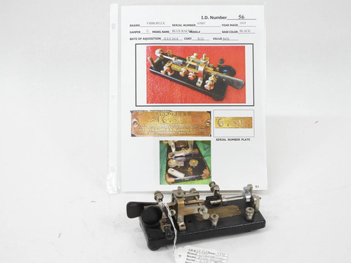 Vibroplex blue racer vintage - blue,