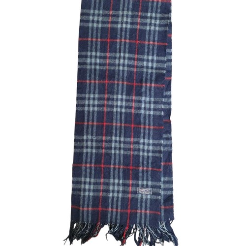 Burberrys vintage scarf - scarf, navy