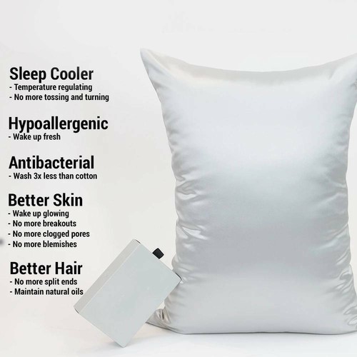 Soft silk pillowcase - silk,
