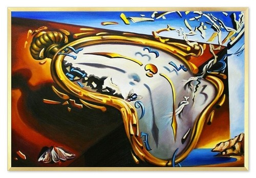 Melting clocks salvador dali - -,