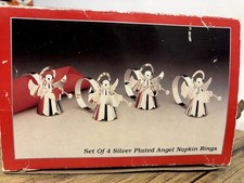 4 X Vintage Sliver Plated
