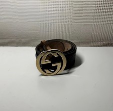 Gucci Black Guccissima Leather