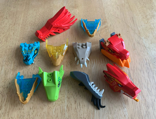 Lego dragon head - lego,