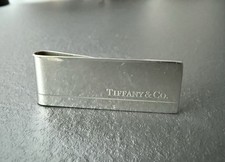 Tiffany & Co. 925 Sterling Silver Money Clip Boxed Great Condition
