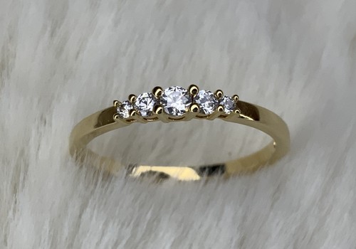Swarovski frisson ring gold - ring,