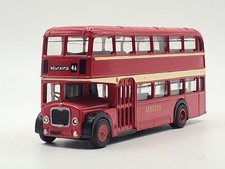 EFE Newcastle 46 Bus - Bristol FLF Lodekka - United - 14101 Red - Boxed 1/76 MIB
