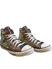 Converse Sequin Hi-Top Trainers Multicoloured Size UK 9