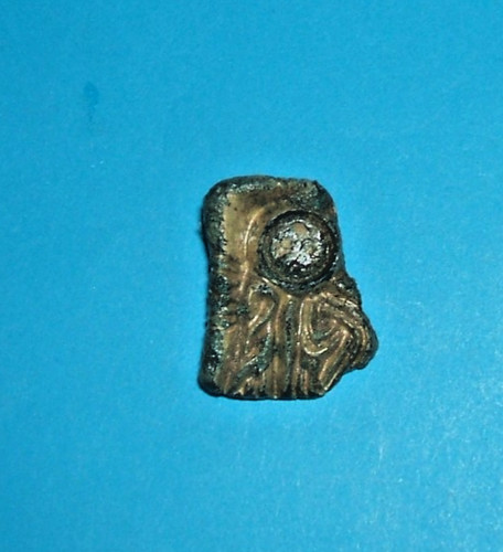 Anglo saxon gilded chip carved - anglo,