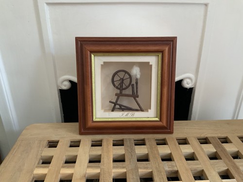 Vintage framed miniature - framed,