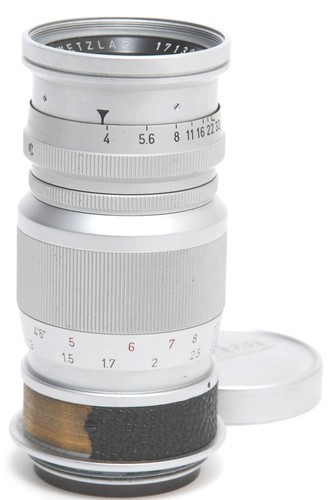 Leitz leica elmar - 4/90mm, lens