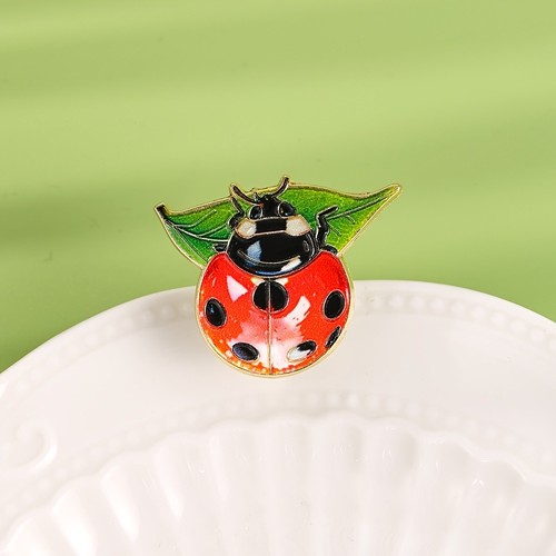 Good luck ladybug enamel - luck,